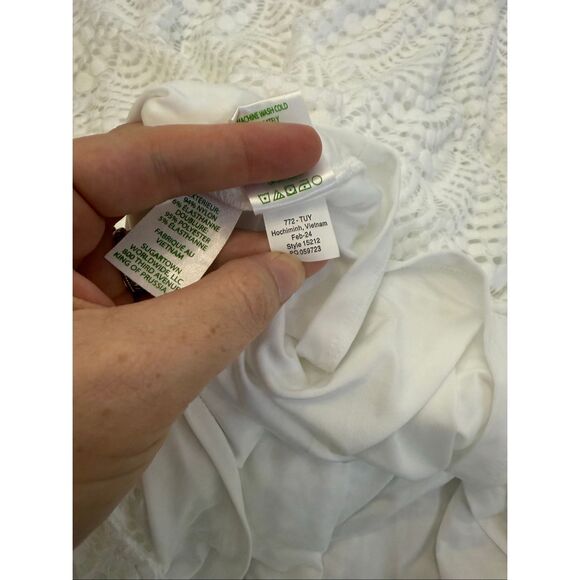 Lilly Pulitzer Womens White V-neck Flutter Sleeve Parigi Lace Maxi Dress Medium - Picture 6 of 6